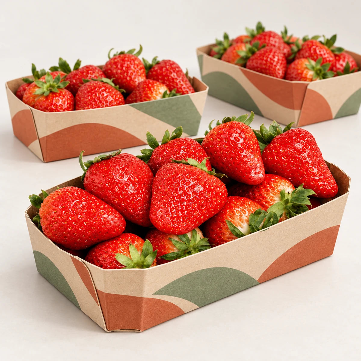 Individuelle Obstverpackungsboxen — Lieferant für Obstmarken — Visualisierung von Druckmotiven und Verpackungsaufbau